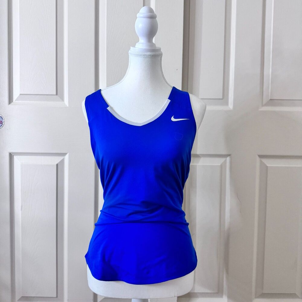 Nike Blue Dri Fit Tank Top Medium